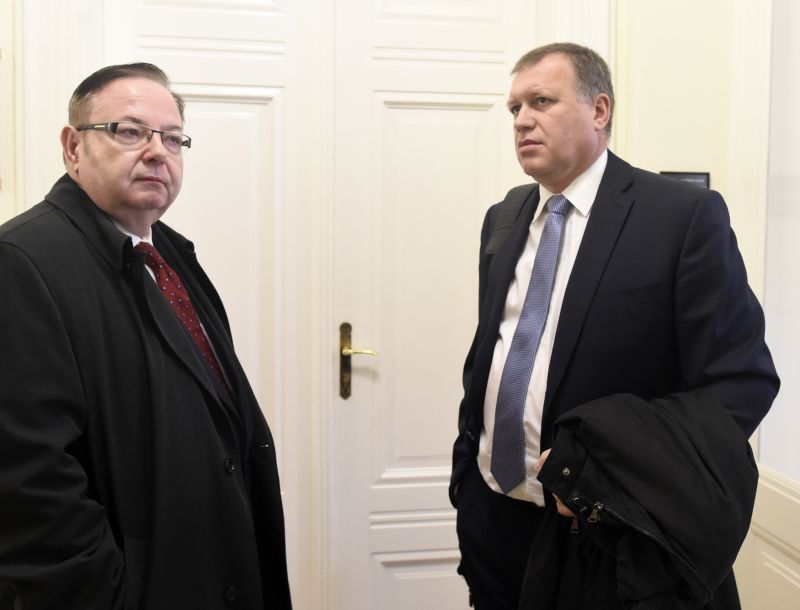 (Zleva) Vladimír Smejkal a Vladimír Šiška. 