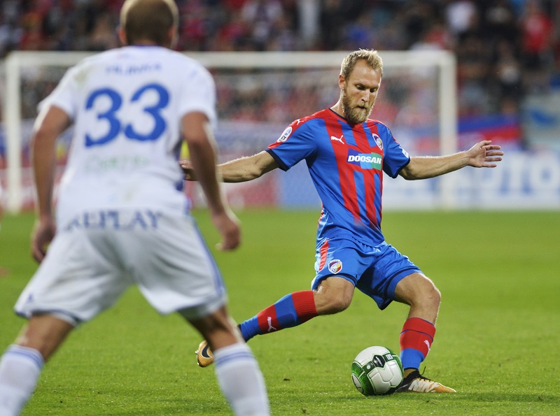 Plzeňský kapitán Daniel Kolář.