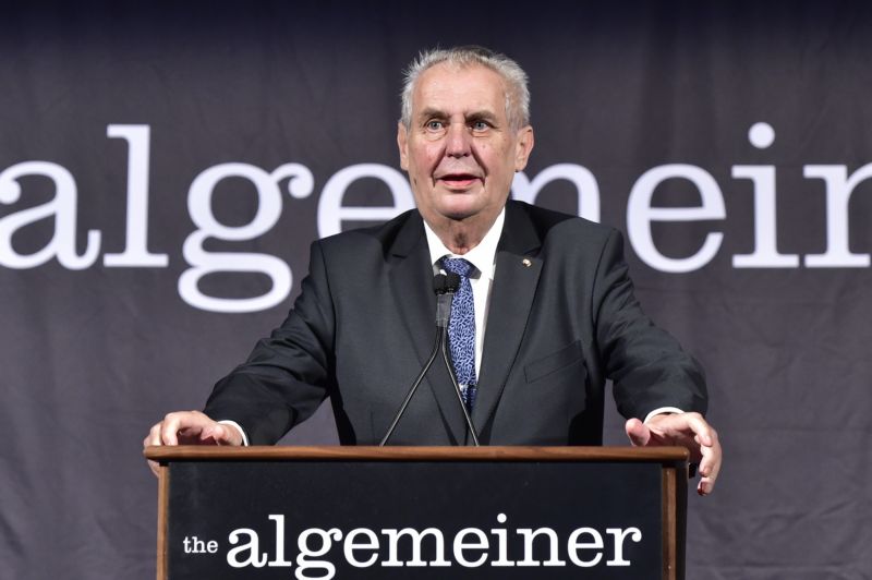 Prezident Miloš Zeman.