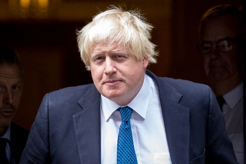 Britský ministr zahraničí Boris Johnson.