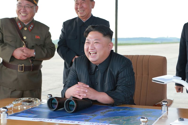 Severokorejský vůdce Kim Čong-un.
