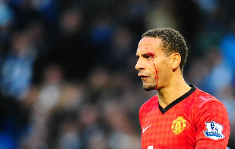 Britský obránce Rio Ferdinand.