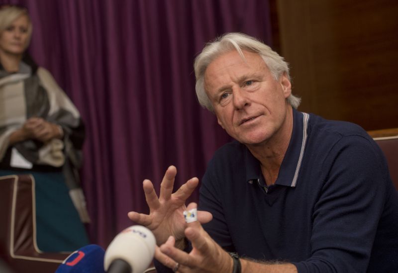 Tenisová legenda Švéd Björn Borg.