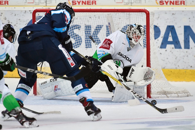 Liberec se v extraligové dohrávce střetl s Mladou Boleslaví.