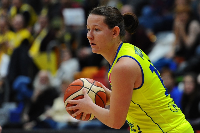 Basketbalistka Tereza Vyoralová.