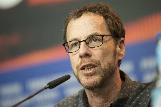 Americký filmový producent a scenárista Ethan Coen. Americký filmový producent a scenárista Ethan Coen.