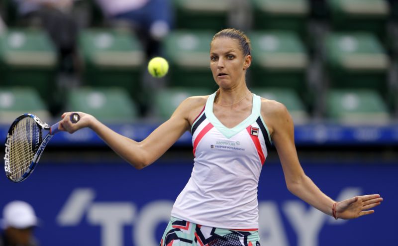 Karolína Plíšková postoupila do čtvrtfinále.