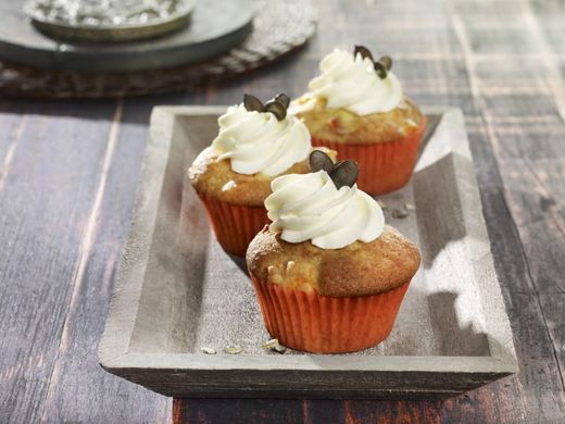 Dýňové cupcakes. Dýňové cupcakes.