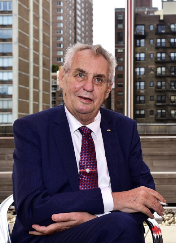 Miloš Zeman. 