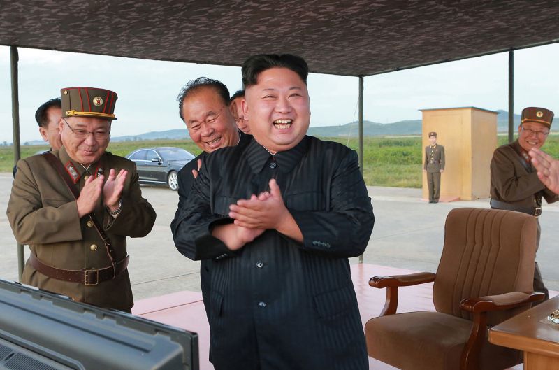 Severokorejský vůdce Kim Čong-un.