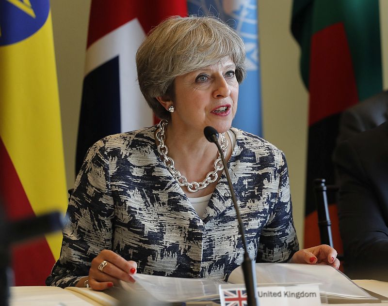 Britská premiérka Theresa Mayová.