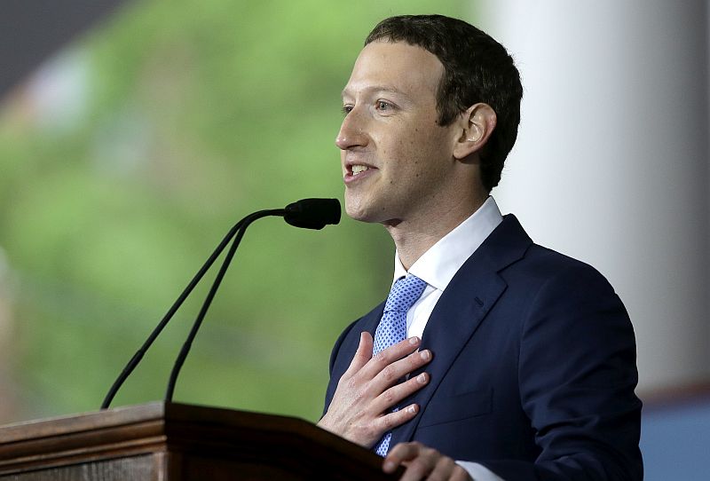 Zakladatel Facebooku Mark Zuckerberg.
