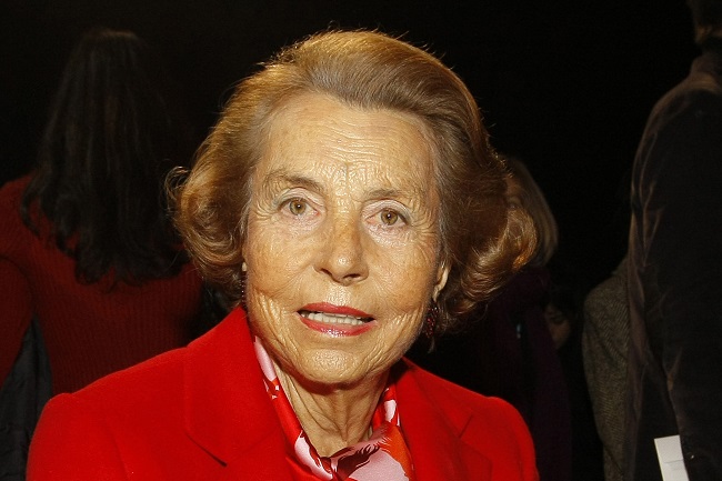 Nejbohatší žena světa Liliane Bettencourtová.