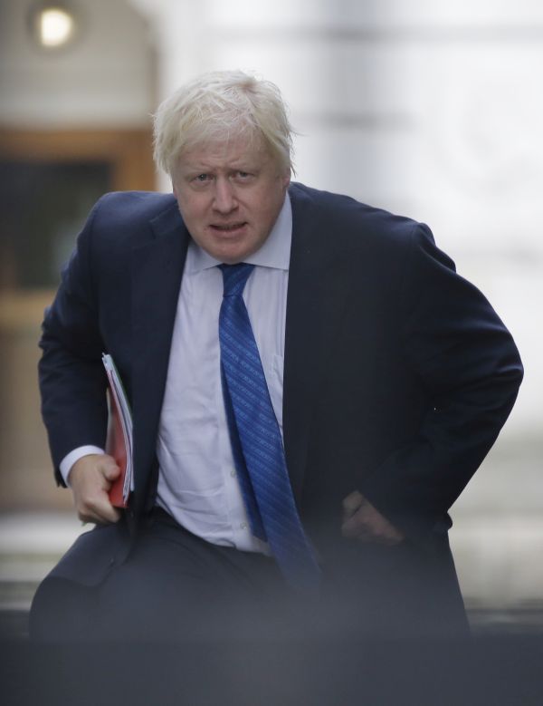 Britský ministr zahraničí Boris Johnson.