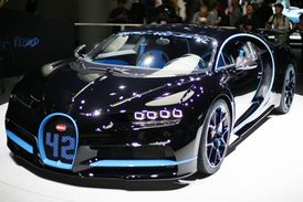 Světový rekordman v akceleraci a brzdění - Bugatti Chiron.