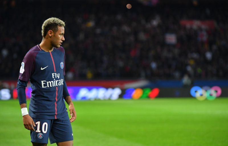 Brazilský útočník Neymar.