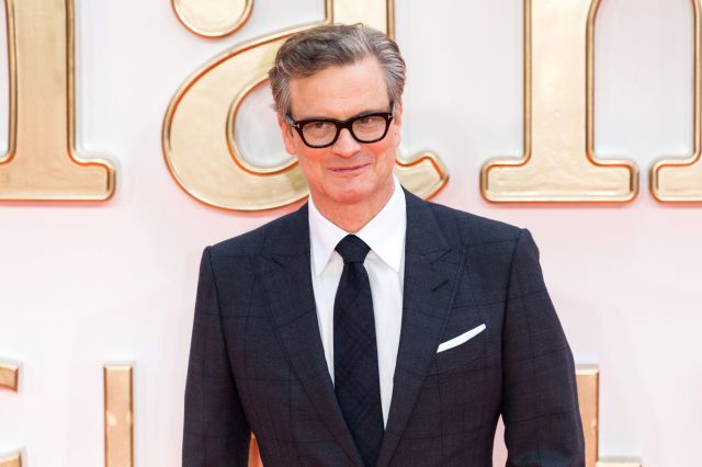 Britský herec Colin Firth.