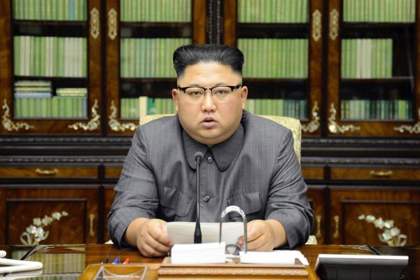 Kim Čong-un.