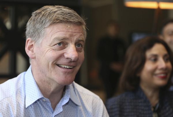 Novozélandský premiér Bill English.