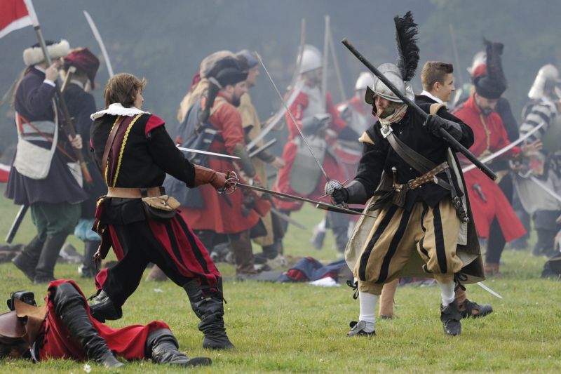 Rekonstrukce připomněla bitvu na Bílé hoře v roce 1620. Rekonstrukce připomněla bitvu na Bílé hoře v roce 1620.