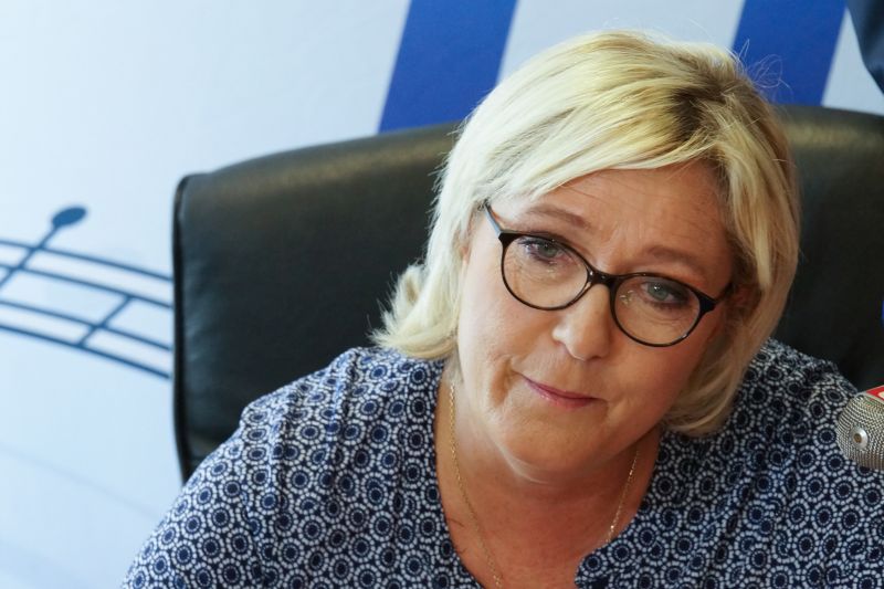 Marine Le Penová. Marine Le Penová.