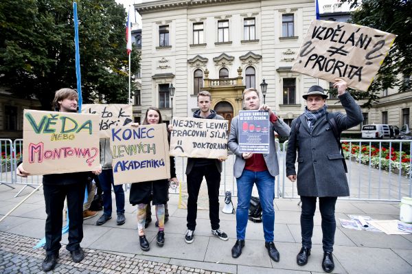 Podpora z řad zástupců akademických obcí českých vysokých škol.