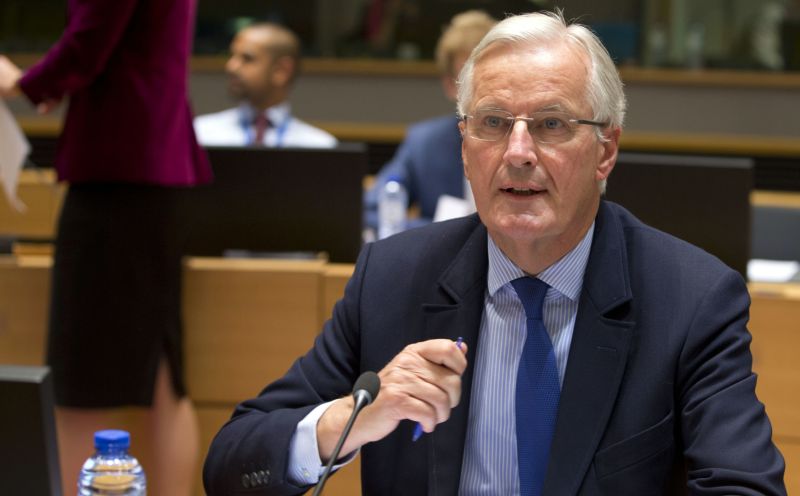 Vyjednavač pro brexit Michel Barnier.