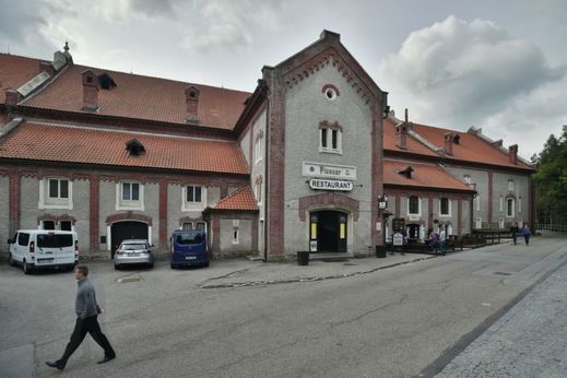 Historický pivovar Český Krumlov.