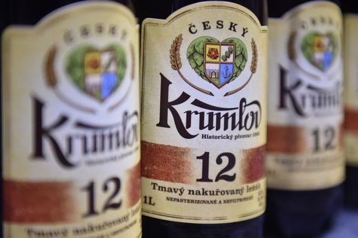 Krumlovské pivo.