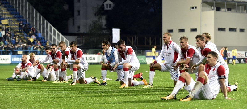 Fotbalisté Slavie. Fotbalisté Slavie.