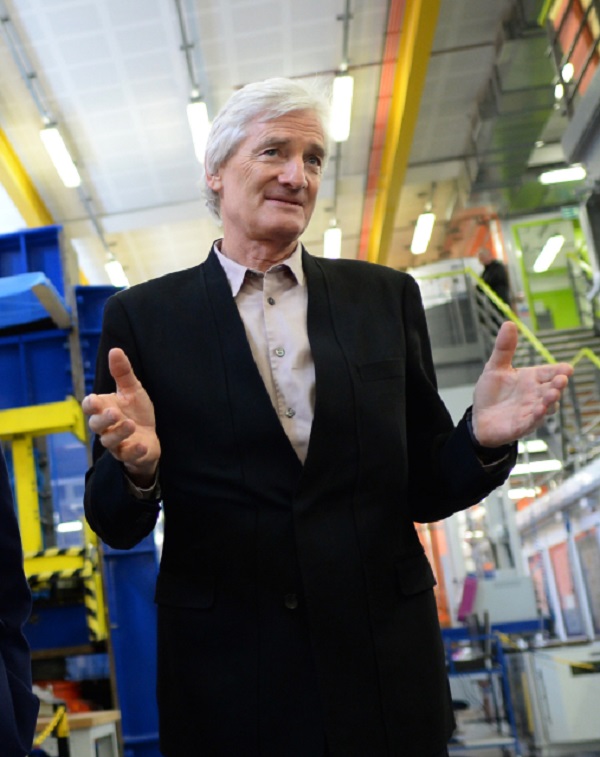Britský miliardář James Dyson. Britský miliardář James Dyson.