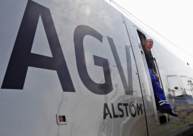 Vysokorychlostní vlak AGV společnosti Alstom.