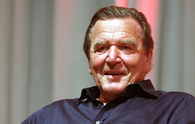 Bývalý německý kancléř Gerhard Schröder.