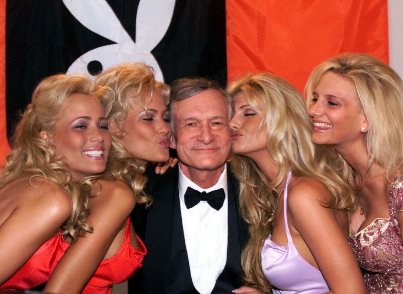 Zakladatel legendárního amerického pánského magazínu Playboy Hugh Hefner.