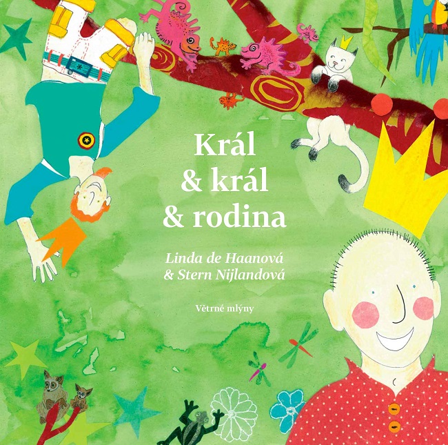 Přebal knihy Král & král & rodina.