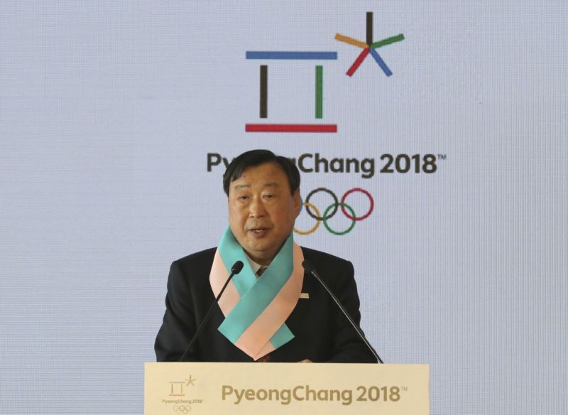 Slavnostní představení medailí v korejském Pchjongčchangu.