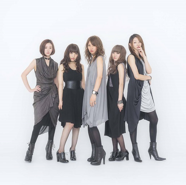 Metalová dívčí skupina Bridear.