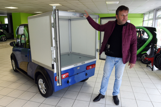 Spoluzakladatel firmy Velor-X-Trike Pavel Brída.