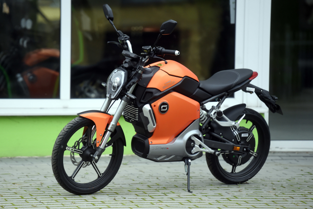 Motocykl firmy Velor-X-Trike.