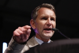 Šéf durynské AfD Björn Höcke.