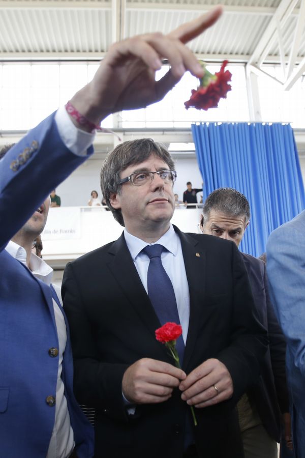 Šéf katalánské vlády Carles Puigdemont.