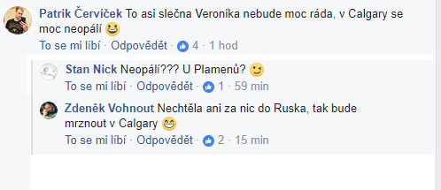 Vtipům se nevyhla ani Veronika Kopřivová. Vtipům se nevyhla ani Veronika Kopřivová.
