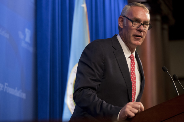 Ryan Zinke.