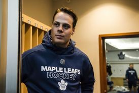 Talentovaný útočník Toronta Auston Matthews.