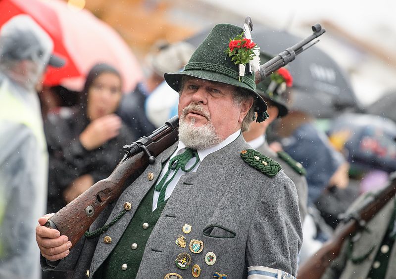 Návštěvník na bavorském Oktoberfestu (ilustrační foto).