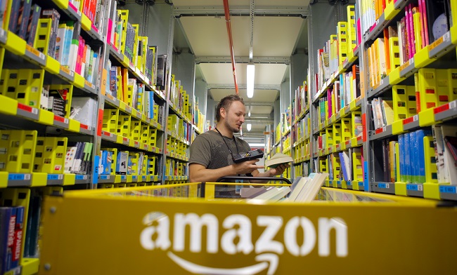 Sklad Amazonu.