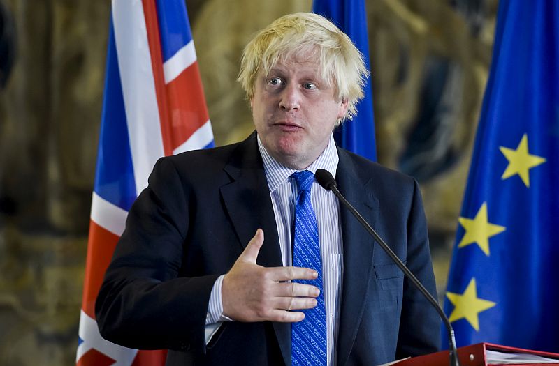 Britský ministr zahraničí Boris Johnson.