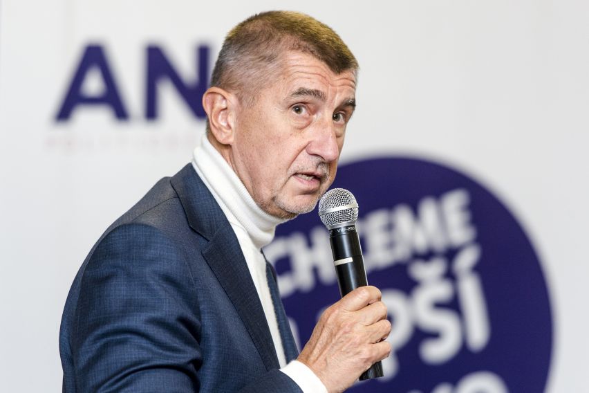 Favorit voleb Andrej Babiš, lídr ANO. Favorit voleb Andrej Babiš, lídr ANO.
