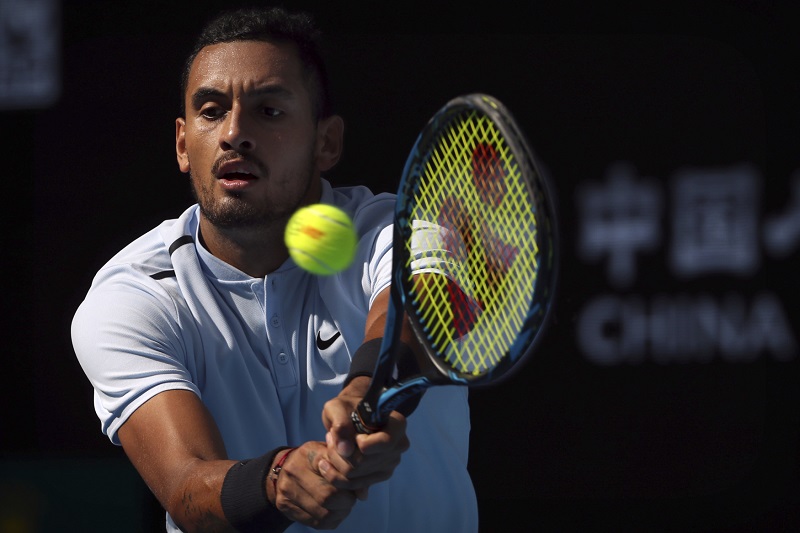Australský tenista Nick Kyrgios (Laver Cup).