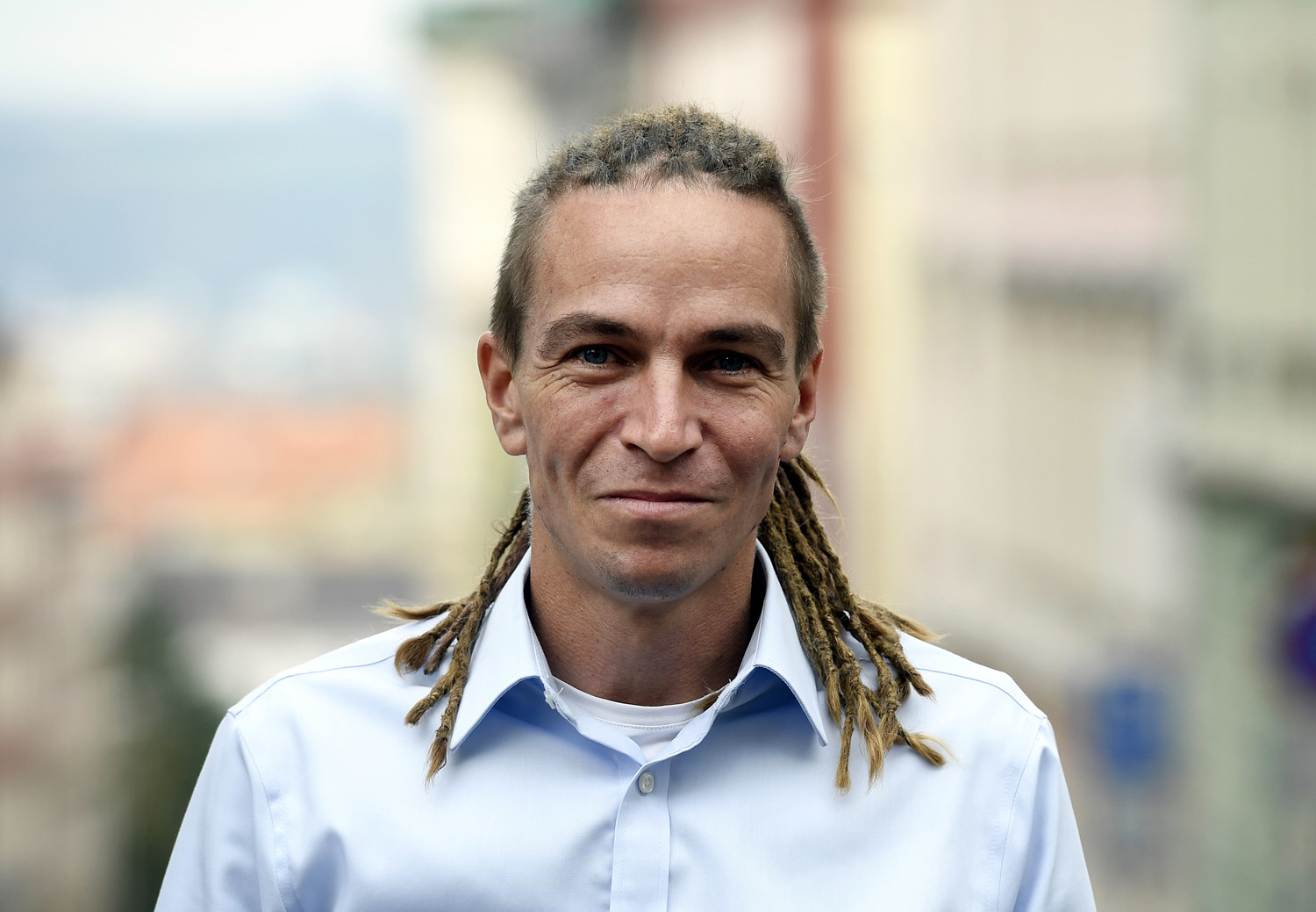 Lídr Pirátů Ivan Bartoš.